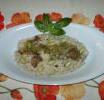 Risotto funghi e pistacchi