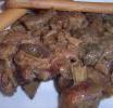 Ossibuchi di tacchino e funghi