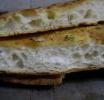 La focaccia croccante
