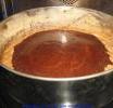 Torta al cioccolato zabajonato