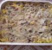 Tagliatelle gratinate con radicchio rosso e fontina