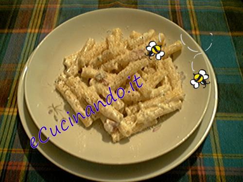 Rigatoni ai quattro formaggi - eCucinando.it