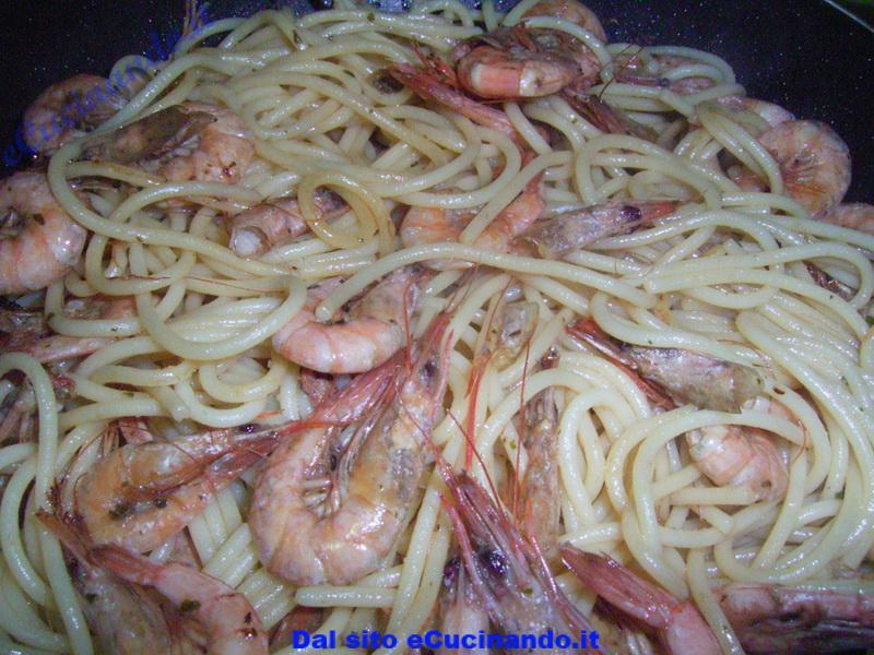 Clicca per vedere la foto ingrandita Spaghetti-ai-gamberetti-bianchi