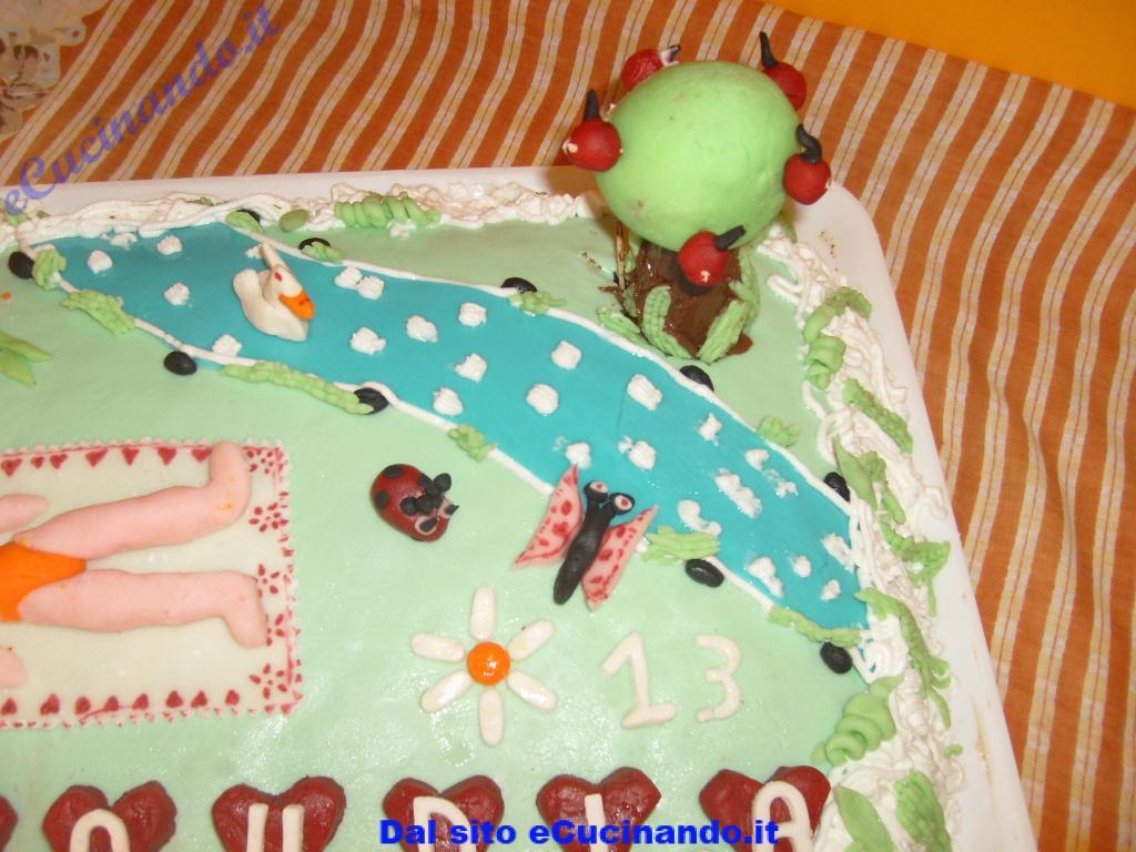 Clicca per vedere la foto ingrandita Torta-13-anni-claudia