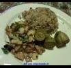 Ricetta vegana - Quinoa e lenticchie, topinanbur e carciofini