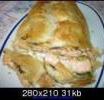 Trota salmonata in crosta